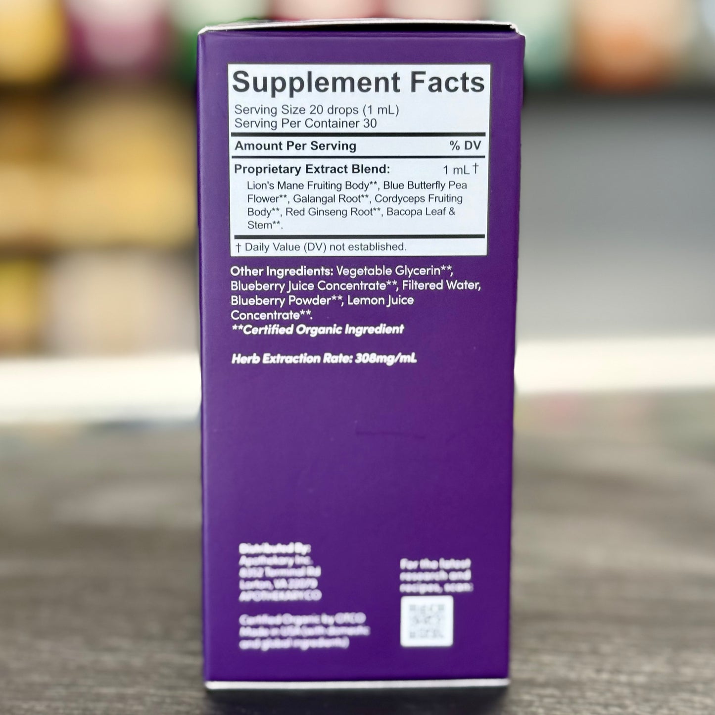 Apothékary Mindcraft Tincture
