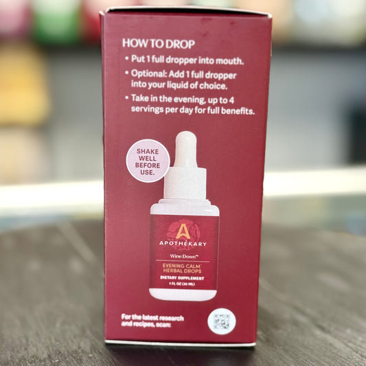 Apothékary Wine Down Tincture