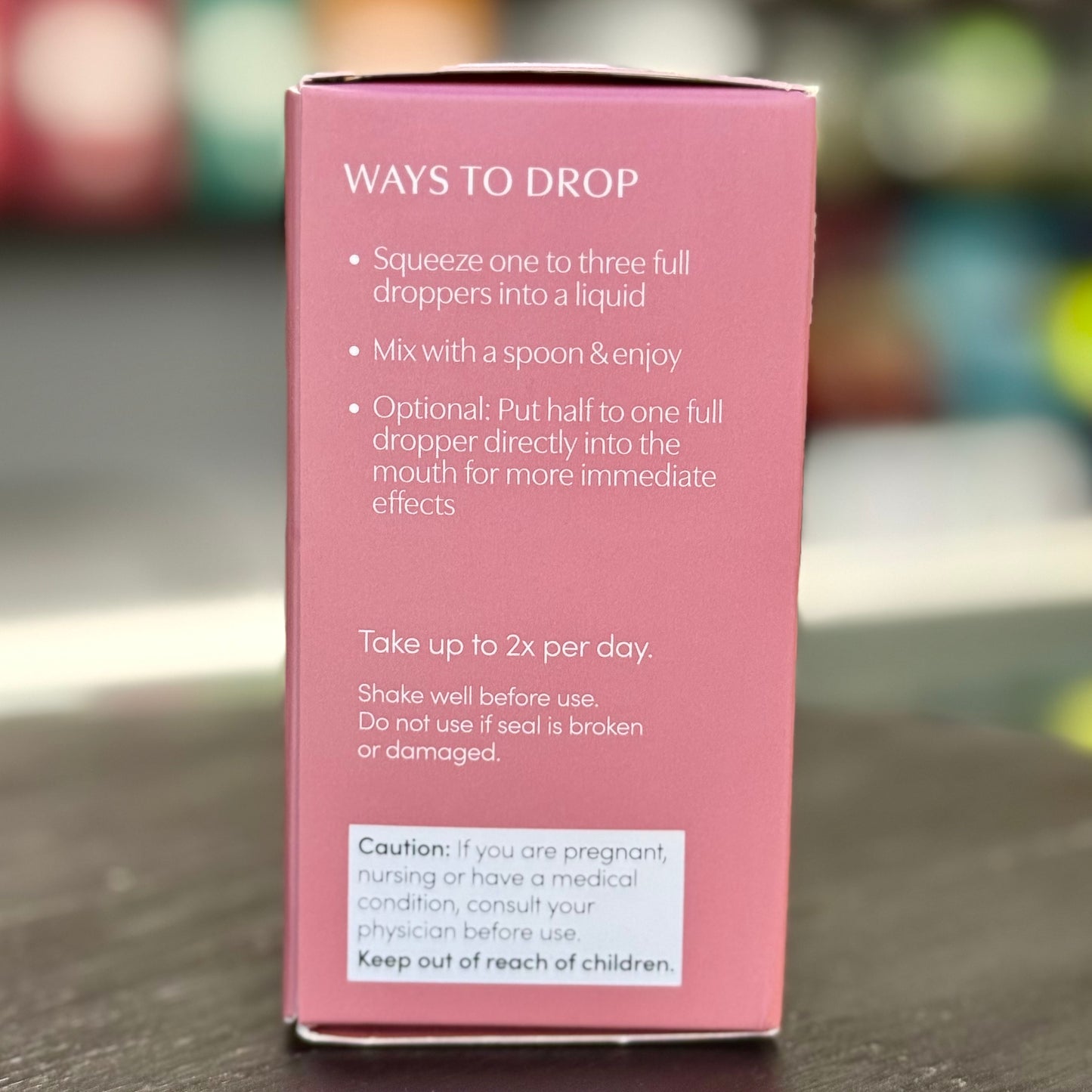 Apothékary Rosé-Tinted Glasses Tincture