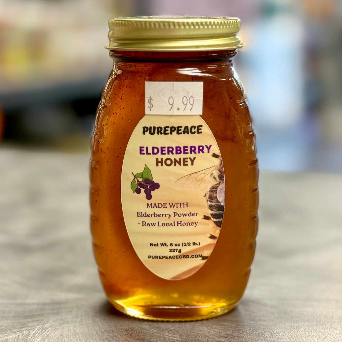 Pure Peace Elderberry Honey