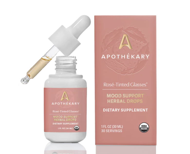 Apothékary Rosé-Tinted Glasses Tincture