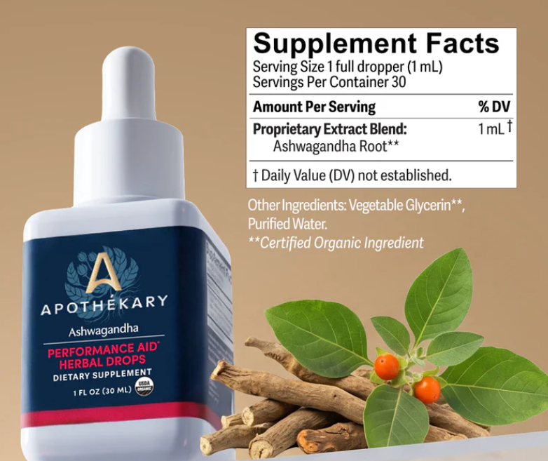 Apothékary Ashwagandha Tincture